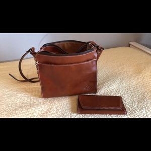 Patricia Nash leather purse and wallet.